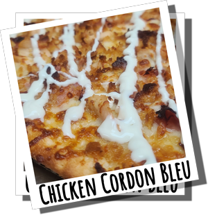 Chicken Cordon Bleu Pizza