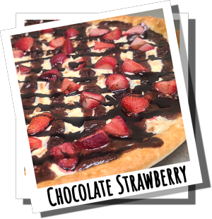 Chocolate Strawberry Pizza