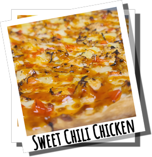 Sweet Chili Chicken Pizza